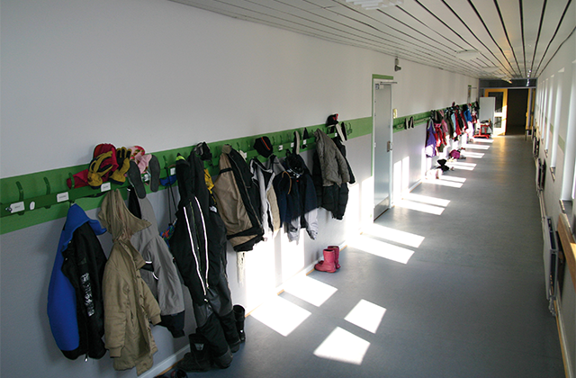 Siniat plaster- and fibre cement boards can be used in schools.